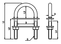 Photo of U Bolt Stainless Steel