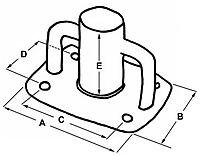Photo of Stanchion Base HD