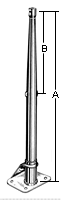 Photo of Stanchion Tapered