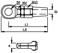 Photo of Swageless Eye